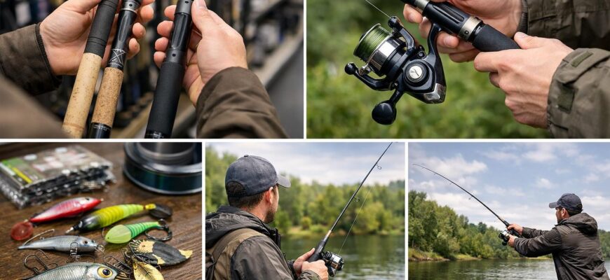 Первая удочка без ошибок: как выбрать снасть и выйти на воду с уверенностью