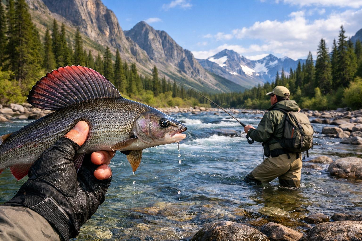 Хариус: лучшие реки для ловли. Якутия и Северо-Восток