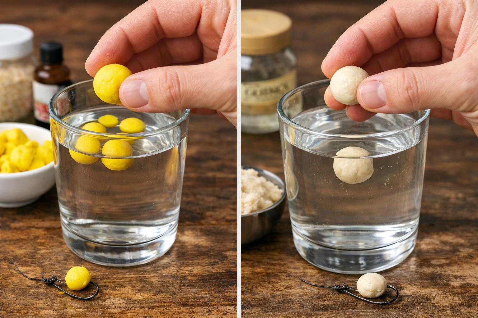 Способы приготовления теста для рыбалки. Плавающая насадка и нейтральная плавучесть