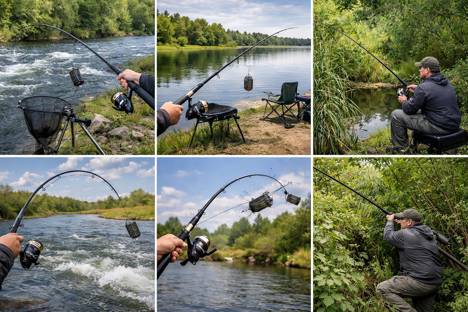 Как выбрать фидерное удилище для разных условий ловли?. Частые ошибки и как их избежать