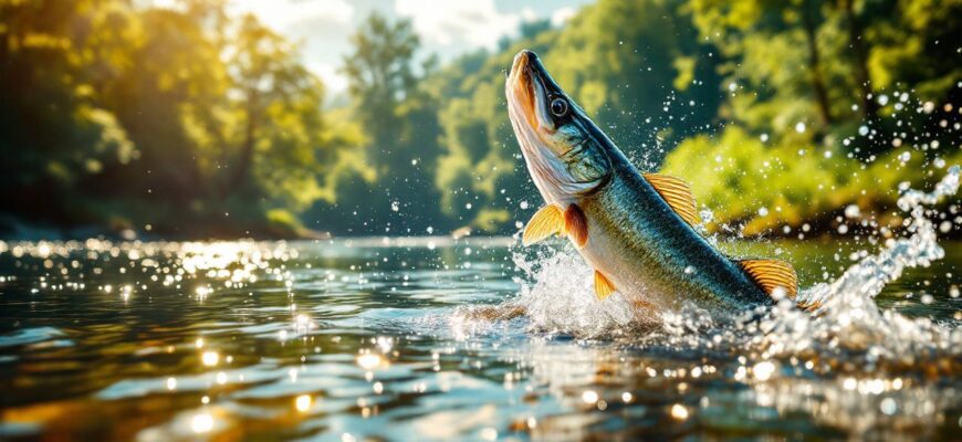 ловля щуки летом