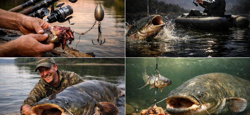 Когда чудовище клюёт: проверенные способы соблазнить сома