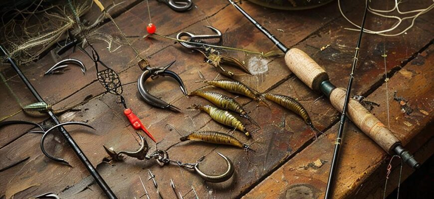 Сцена, показывающая правильное хранение мотыля в уютной мастерской.